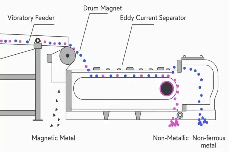 recykling złomu, inteligentne technologie sortowania, automatyzacja w recyklingu złomu, efektywność recyklingu złomu, AI
